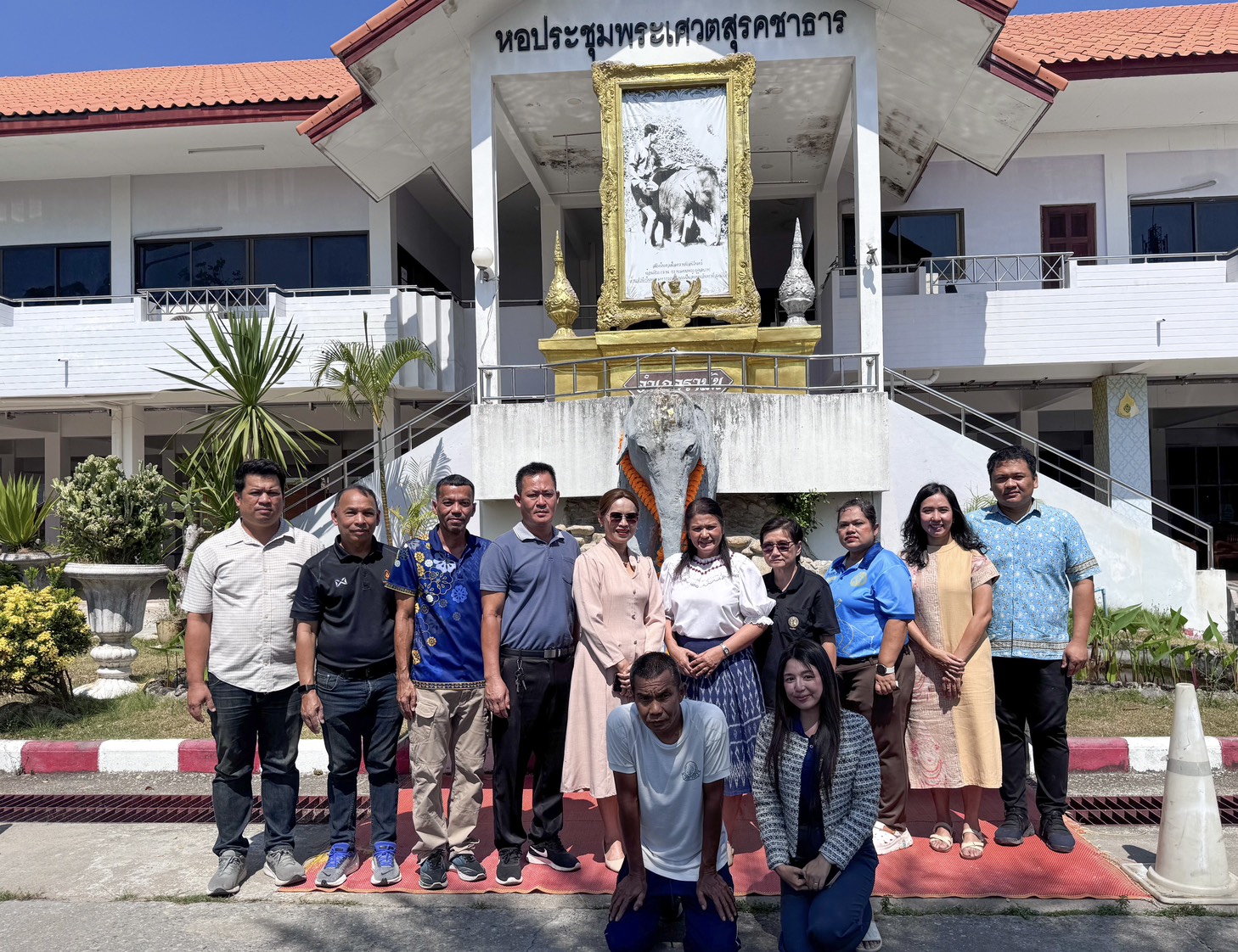 รำลึกตำนานคู่แผ่นดิน  พช.รามัน ร่วมพิธีบวงสรวงช้างเผือก "พระเศวตสุรคชาธารฯ" ช้างเผือกคู่พระบารมี