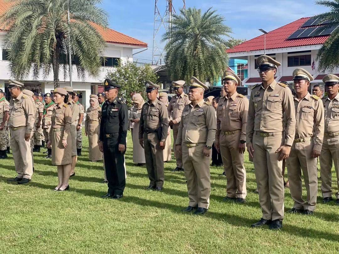 พช.รามัน ร่วมกิจกรรมเนื่องในวันพระราชทานธงชาติไทย 28 กันยายน (Thai National Flag Day) ประจำปี 2569